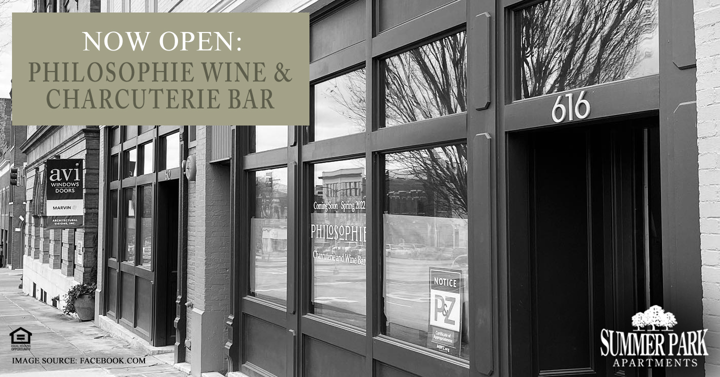 Now Open: Philosophie Wine & Charcuterie Bar