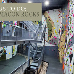 climb at Macon Rocks