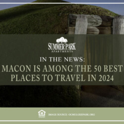 Macon is among the 50 Best Places to Travel in 2024